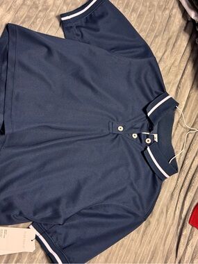 90 Degree Polo Shirt with White Trim